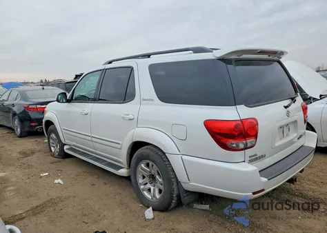 2006 Toyota Sequoia Limited из США, поврежденный, VIN 5TDBT48A26S270020